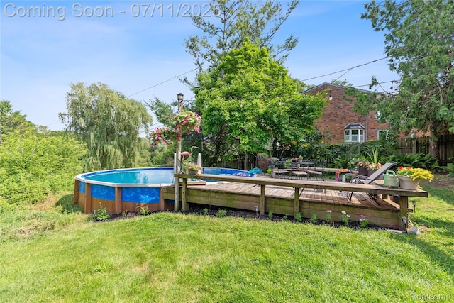 1300 N Livernois Rd, Rochester Hills, MI 48306 - view of swimming pool featuring a deck