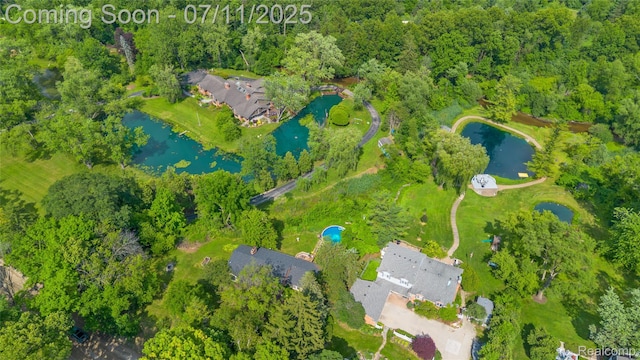 1300 N Livernois Rd, Rochester Hills, MI 48306 - bird's eye view of a nearby body of water