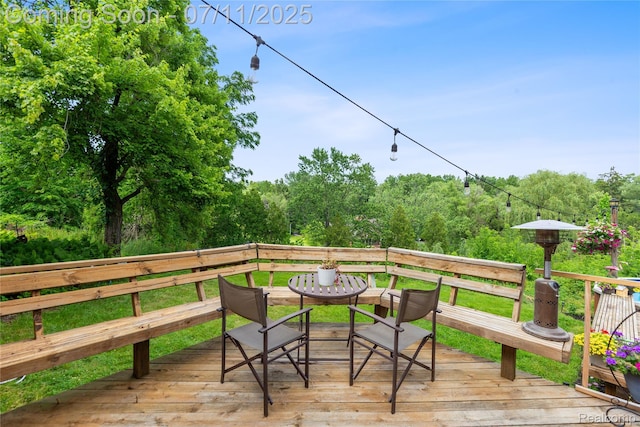 1300 N Livernois Rd, Rochester Hills, MI 48306 - deck with outdoor dining space