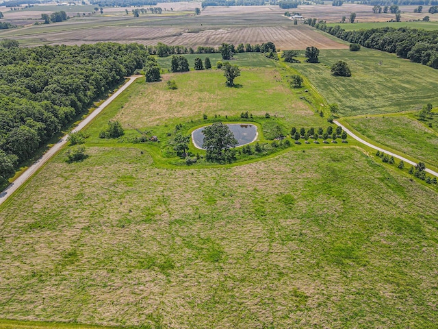 9991 Kaiser Rd, Saline, MI 48176 - overview of rural landscape featuring farmland