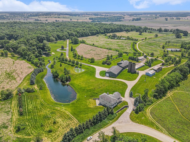 9991 Kaiser Rd, Saline, MI 48176 - bird's eye view of a large body of water