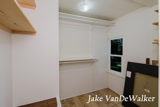 2338 Edgewood Dr, Kalamazoo, MI 49008 - spacious closet with wood finished floors