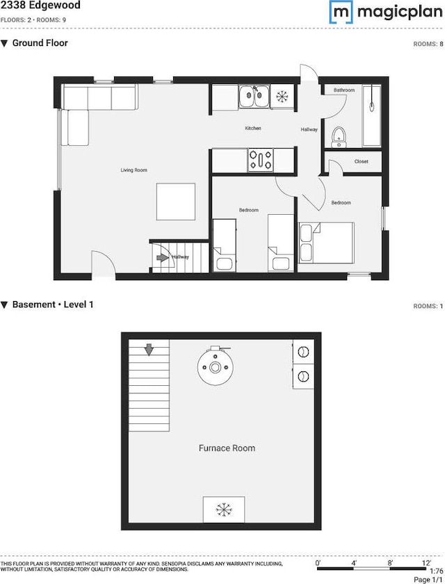 2338 Edgewood Dr, Kalamazoo, MI 49008 - view of home floor plan