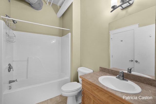 600 Broadway Ave NW Unit 124, Grand Rapids, MI 49504 - full bathroom with shower / bath combination, vanity, and tile patterned floors