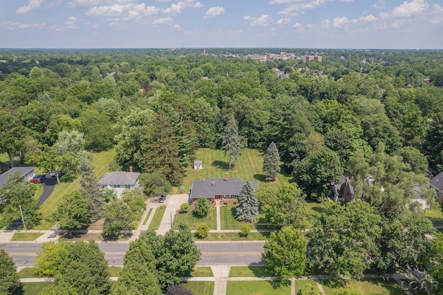 144 N Scott St, Adrian, MI 49221 - bird's eye view of a heavily wooded area