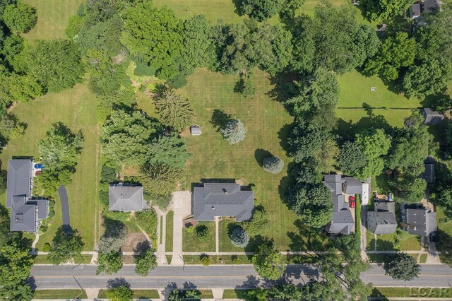 144 N Scott St, Adrian, MI 49221 - aerial overview of property's location