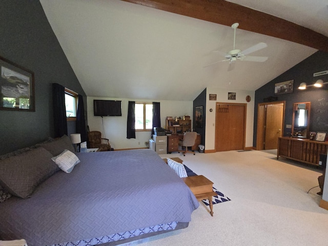 971 Weaver Rd, Bronson, MI 49028 - bedroom featuring carpet floors and ceiling fan