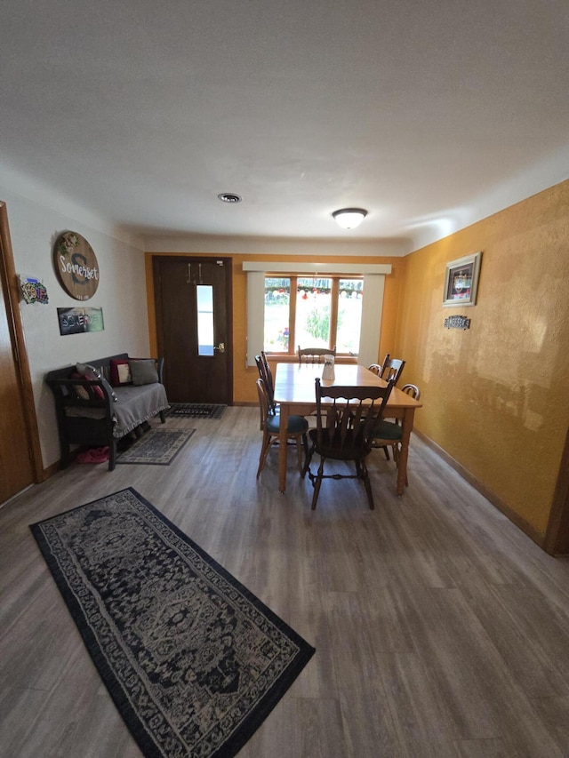 971 Weaver Rd, Bronson, MI 49028 - dining space featuring wood finished floors