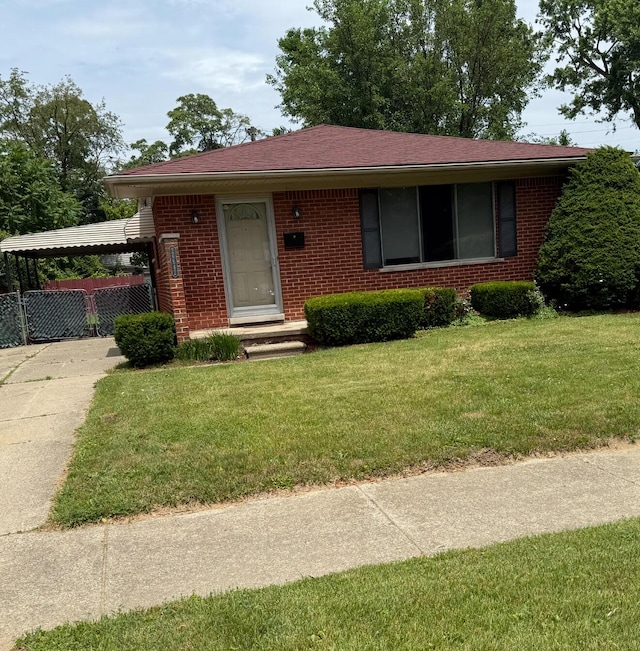 26842 Norfolk St, Inkster, MI 48141 - view of front of property featuring brick siding and driveway