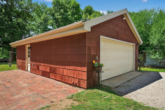 1834 Bond St, Niles, MI 49120 - view of detached garage