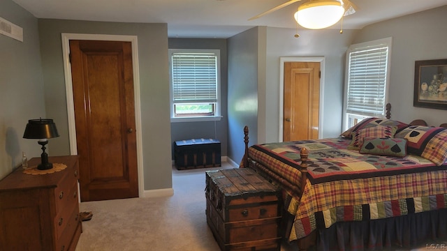 401 Budlong St, Adrian, MI 49221 - bedroom featuring light carpet and baseboards