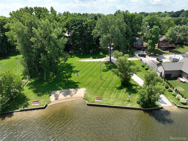9100 Mayfred Dr, Pinckney, MI 48169 - aerial view of a large body of water