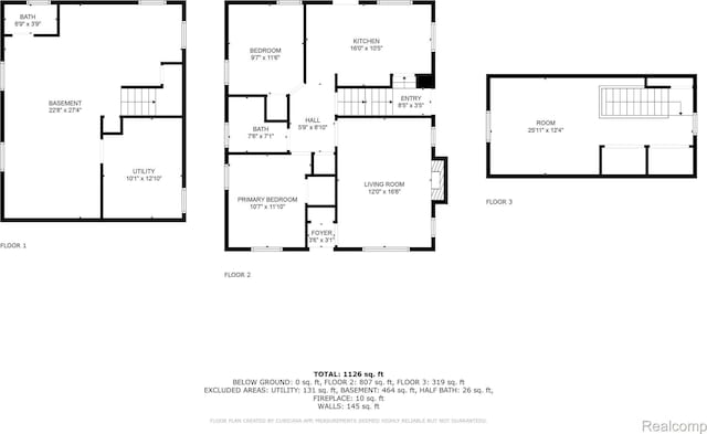 3992 Devonshire Rd, Detroit, MI 48224 - view of property floor plan