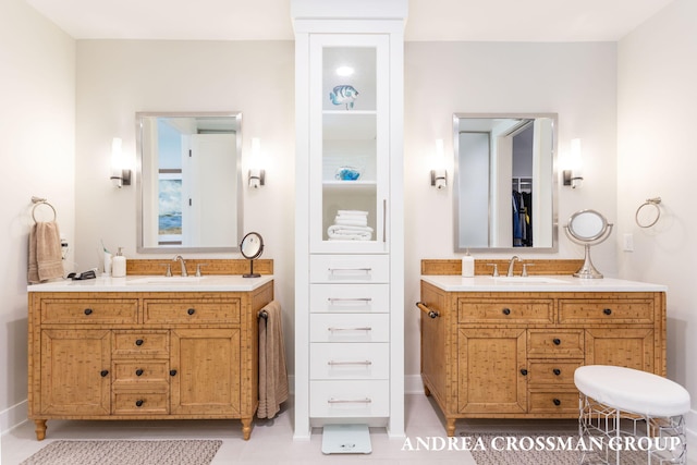 2063 Ottawa Beach Rd, Holland, MI 49424 - bathroom featuring two vanities