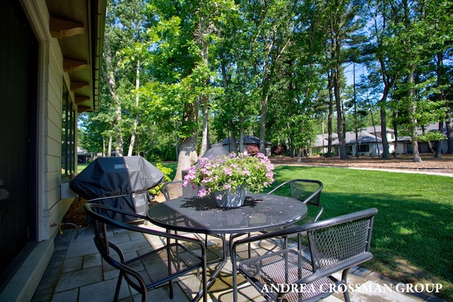 2063 Ottawa Beach Rd, Holland, MI 49424 - view of patio featuring outdoor dining space