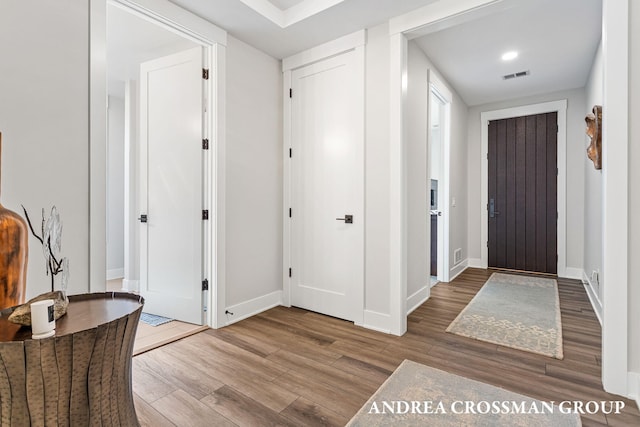 2063 Ottawa Beach Rd, Holland, MI 49424 - entrance foyer with wood finished floors