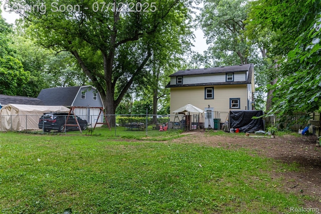16380 Sumpter Rd, Van Buren, MI 48111 - view of fenced backyard