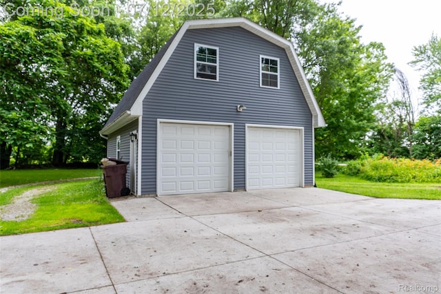 16380 Sumpter Rd, Van Buren, MI 48111 - garage with a detached garage
