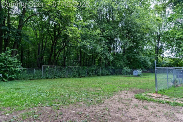 16380 Sumpter Rd, Van Buren, MI 48111 - view of yard