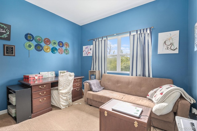 5304 Boomerang Cir, Newport, MI 48166 - office featuring carpet floors and baseboards