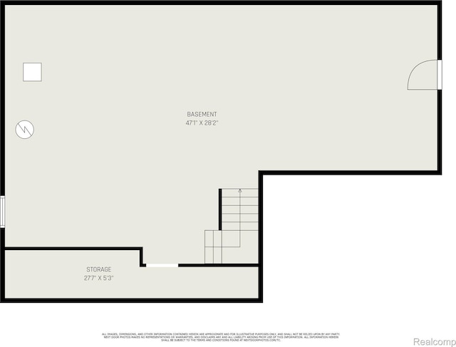 5304 Boomerang Cir, Newport, MI 48166 - view of floor plan / room layout