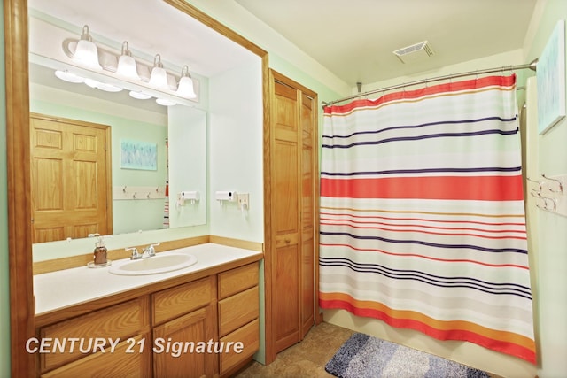 3405 S Miller Rd, Saginaw, MI 48609 - bathroom with vanity and curtained shower