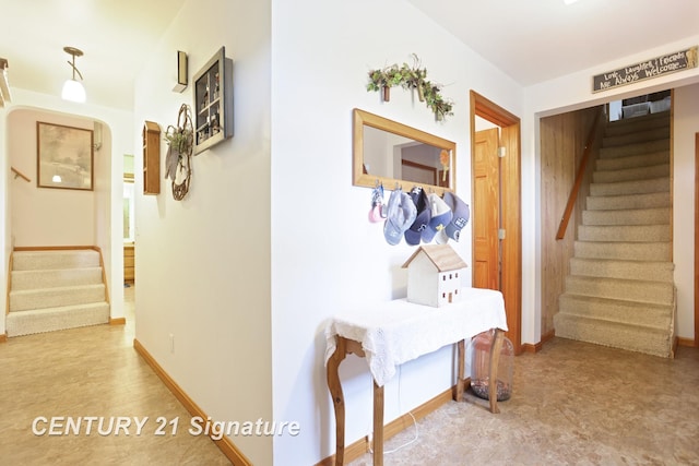 3405 S Miller Rd, Saginaw, MI 48609 - hall with stairs