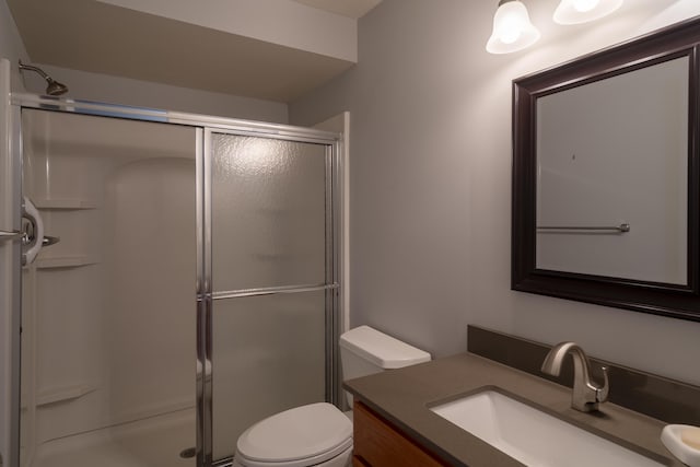 10068 S Crossroads Cir SE, Caledonia, MI 49316 - full bathroom featuring vanity and a shower stall