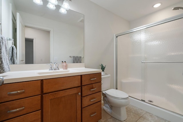 8375 Grapevine Circle, Cir, MI 49071 - full bath featuring tile patterned flooring, a stall shower, and vanity