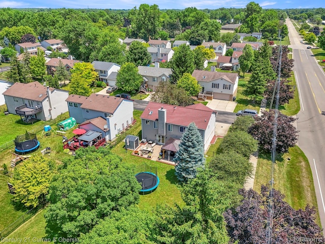1786 Daisy Ln, Westland, MI 48186 - aerial view of residential area