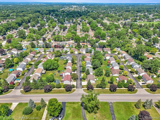 1786 Daisy Ln, Westland, MI 48186 - aerial view of residential area