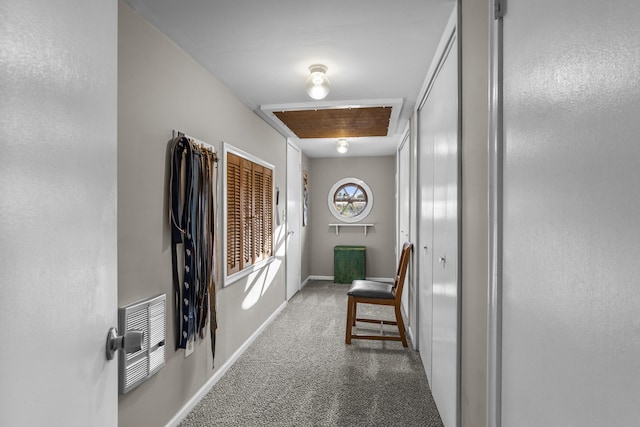22358 Firwood Ave, Eastpointe, MI 48021 - hall with carpet floors and baseboards