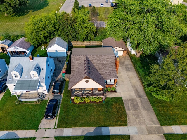 22358 Firwood Ave, Eastpointe, MI 48021 - view from above of property
