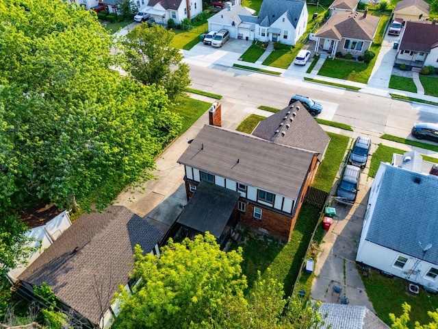 22358 Firwood Ave, Eastpointe, MI 48021 - aerial perspective of suburban area