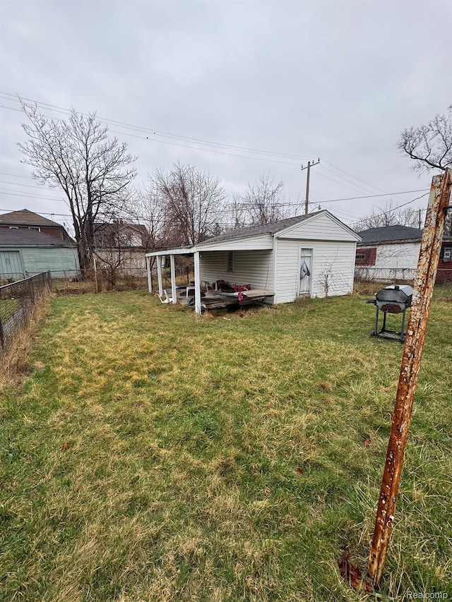 8116 Wyoming St, Detroit, MI 48204 - view of yard