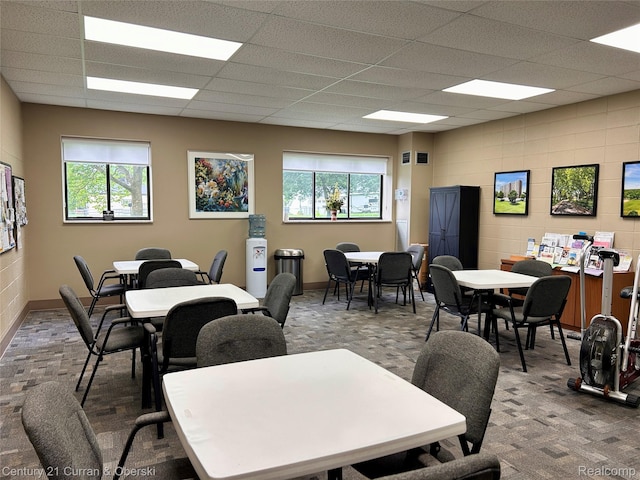 21800 Morley Ave Unit 607, Dearborn, MI 48124 - carpeted office space featuring healthy amount of natural light and a drop ceiling