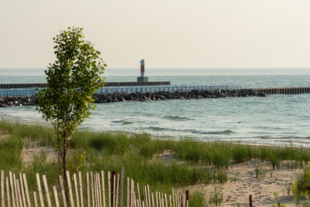 5015 Main St, Onekama, MI 49675 - water view featuring local beach
