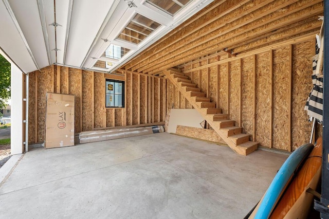 31326 Curran Beach Rd, Dowagiac, MI 49047 - below grade area with a garage