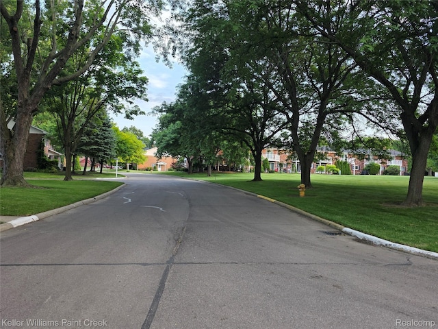 42231 Toddmark Ln, Clinton Township, MI 48038 - view of asphalt street with curbs and a residential view