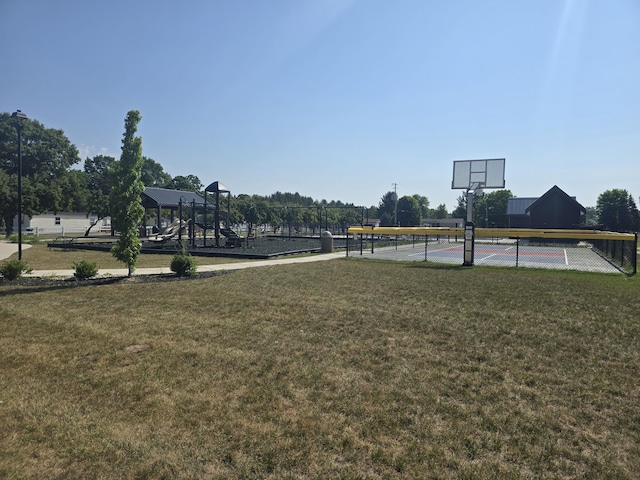 26 Traveler Dr Unit 26, Sparta, MI 49345 - view of sport court featuring community basketball court and a tennis court