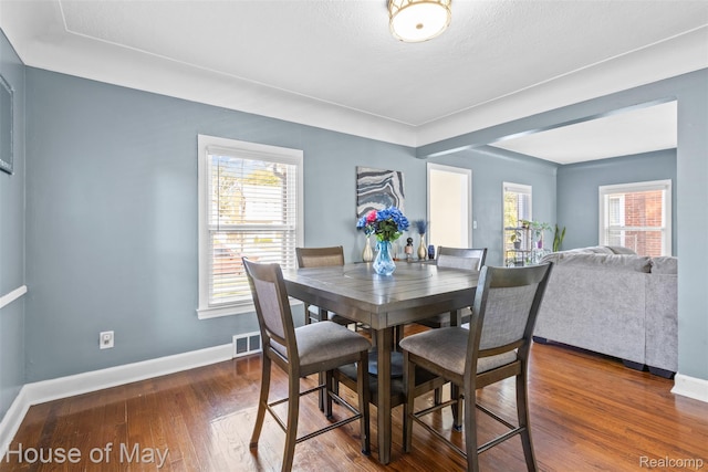 16842 Greenview Ave, Detroit, MI 48219 - dining area with wood finished floors and plenty of natural light