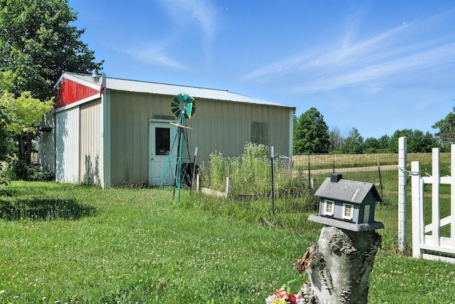8698 Big Stone Lake Rd, Evart, MI 49631 - view of pole building