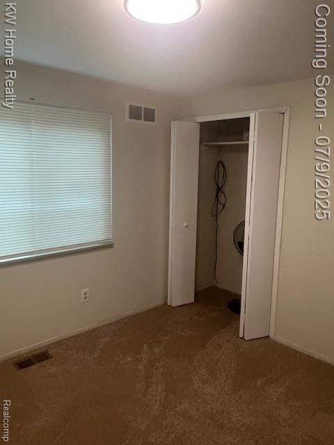 24890 Arden Park Dr, Farmington Hills, MI 48336 - unfurnished bedroom with carpet flooring and a closet