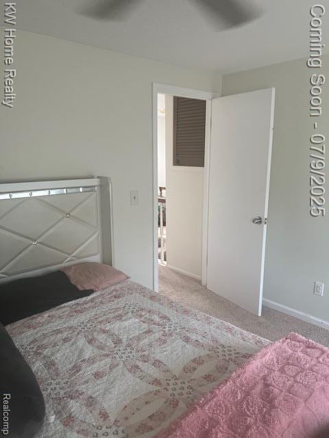 24890 Arden Park Dr, Farmington Hills, MI 48336 - carpeted bedroom featuring a ceiling fan