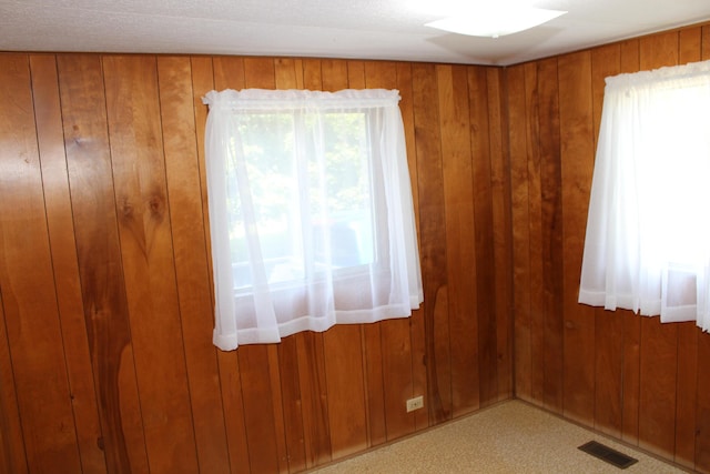 2786 Dinius Rd, Tecumseh, MI 49286 - empty room with wooden walls
