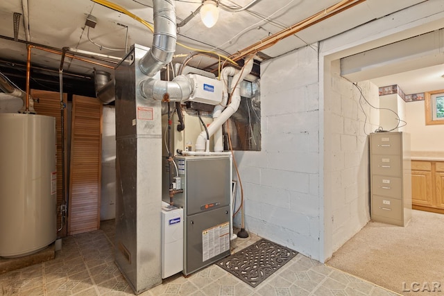 305 W Chicago Blvd, Tecumseh, MI 49286 - utilities featuring gas water heater