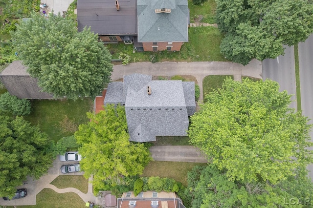 305 W Chicago Blvd, Tecumseh, MI 49286 - aerial view of property and surrounding area