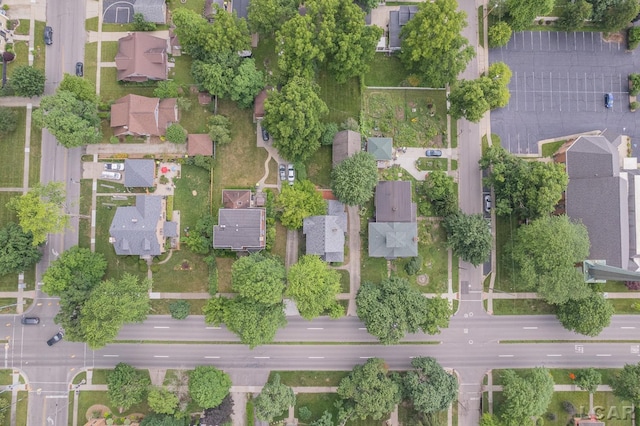 305 W Chicago Blvd, Tecumseh, MI 49286 - aerial view of property's location with nearby suburban area