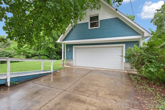 305 W Chicago Blvd, Tecumseh, MI 49286 - view of detached garage