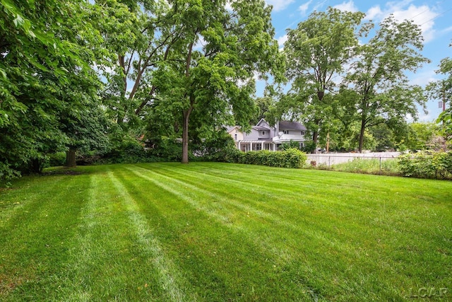 305 W Chicago Blvd, Tecumseh, MI 49286 - view of yard